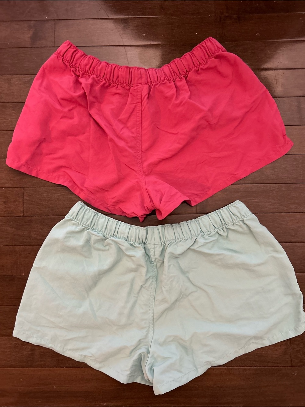EUC PATAGONIA Barely Baggie 2 1/2” Shorts Size Medium - Lot of 2